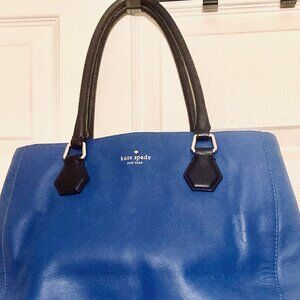 KATE SPADE BLUE LEATHER PURSE
